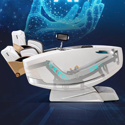 DR.BOSS® FJ-9000 Robot Therapeutic Massage Chair AI 4D Knee Recovery